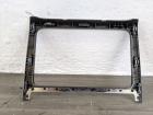 VW Polo Cross 6R Bj 10 Blende Radio Silber 6R0858069