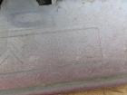 Citroen C2 J Stoßfänger Stoßstange Bumper hinten EKQ Luziferrot