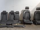 Ledersitze Lederausstattung Limousine Leder schwarz mit Alcantara VW Passat 3C B6
