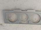 Verkleidung Blende manuelle Klimabedienung silber VW Polo 6R