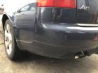 Audi A6 4B C5 Limousine Stoßfänger Heckstoßstange mit PDC LY5X aquablaumetallic Anhängerkupplung