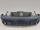 VW Polo 9N 9N1 Stoßfänger vorn Frontstoßstange Frontschürze Grill Nebelscheinwerfer LC7V grau