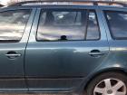 Skoda Octavia 1Z Tür hinten links Fondtür Kombi LF8D Islandgrün Rohbau