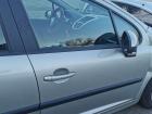 Peugeot 207 W Beifahrertür Tür Autotür Rohbautür vorn rechts 5Türer ETS Aschgrau