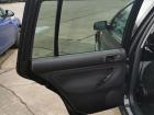VW Bora Variant 1J Tür Autotür Rohbautür hinten links LC9Z Black Magic Pearl