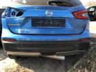 Nissan Qashqai J11 Stoßfänger hinten Heckschürze mit PDC RCA Caspian Blue Pearl