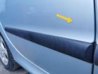 Peugeot 206SW 2E Tür Autotür Rohbautür Fondtür hinten rechts EYL Islandgrau met
