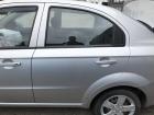Chevrolet Aveo T250 Tür hinten links Fondtür im Rohbau 4 türer Limousine silber roh