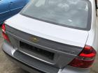 Chevrolet Aveo T250 Heckklappe Kofferraumklappe Heckdeckel Limousine silber