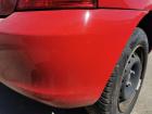 Renault Clio 2 Campus Stossfänger Stossstange Bumper hinten OV727 Red Brisk