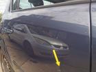 Opel Corsa D Tür Autotür Fondtür hinten rechts Z168 Metroblau Perl Text Bilder