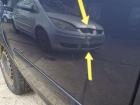 Opel Corsa D Tür Autotür Fondtür hinten rechts Z168 Metroblau Perl Text Bilder