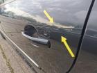 Peugeot 207SW Tür Autotür Rohbautür hinten links Kombi EXL Obsidianschwarz Text