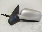 Seat Leon 1M Aussenspiegel links Seitenspiegel manuelle Verstellung LS7N silber