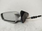Seat Leon 1M Aussenspiegel links Seitenspiegel manuelle Verstellung LS7N silber