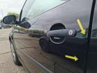 VW Golf V 5 1K Fahrertür Tür Atotür vorn links L041 Brillantschwarz Text Bilder