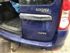 Dacia Logan MCV Hecktür rechts mit Scheibe OV61H Blue Marine