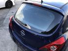 Opel Corsa D Heckklappe Kofferklappe mit Heckscheibe 3 türer Z20Z Royalblau