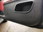 Peugeot 206 CC Türverkleidung Türpappe vorn rechts Leder rot schwarz Peugeot 206 CC Türverkleidung Türpappe vorn rechts Leder rot schwarz