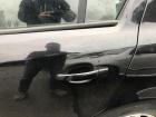 Opel Corsa D Tür hinten links Fondtür im Rohbau 2HU Saphirschwarz Met