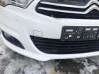 Citroen C4 II Typ N Stoßfänger vorn Frontschürze mit Nebelscheinwerfer EWP weiss