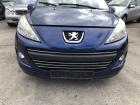 Peugeot 207SW Stoßfänger vorn Nebelscheinwerfer Frontschürze Frontstoßstange komplett blau
