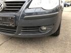 VW Polo 9N3 Stoßfänger vorn Frontschürze mit Nebel SRA LC7V Blue Anthrazit