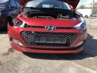 Hyundai i20 GB Stoßfänger vorn Frontschürze Nebel Passion Red Oben Rechts Unfallschaden