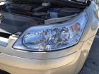 Citroen C4 Typ Links Scheinwerfer links Hauptscheinwerfer Halogen Valeo OEM