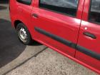Dacia Logan MCV Tür hinten rechts Kombi im Rohbau OV21D Red Passion Dacia Logan MCV Tür hinten rechts Kombi im Rohbau OV21D Red Passion