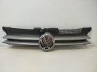 VW Golf 4 IV 1J Kühlergrill vorn Grill Frontgrill mit VW Logo LD7V Silbergrau