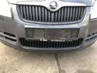 Skoda Fabia 5J Stoßfänger vorn Frontschürze Schürze LF8J Antracit Grey bis 06