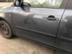 Skoda Fabia 5J Tür vorn links Fahrertür im Rohbau LF8J Antracit Grey Skoda Fabia 5J Tür vorn links Fahrertür im Rohbau LF8J Antracit Grey