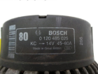 Alfa Romeo 155 Bj.95 Lichtmaschine 1.8 93kw 80A Bosch 0120485025