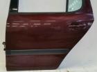 Skoda Fabia 2 II 5J Tür Autotür hinten links 9893 Rosso Brunello 5Türer