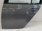VW Golf 5 1K Bj.07 Tür hinten links man. Fensterheber grau LA7T