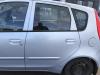 Tür hinten links Fondtür roh T42 Illusion Blue Perl Mitsubishi Colt Z30 CZ3 Tür hinten links Fondtür roh T42 Illusion Blue Perl Mitsubishi Colt Z30 CZ3