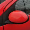 Toyota Aygo Aussenspiegel Spiegel Rückspiegel links manuell 3P0 Vulkanrot