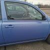 Nissan Micra K12 Beifahrertür Tür Autotür vorn rechts T12 Cornflower Blue 3-Türig Nissan Micra K12 Beifahrertür Tür Autotür vorn rechts T12 Cornflower Blue 3-Türig