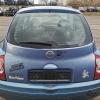 Nissan Micra K12 Heckklappe Klappe Deckel hinten T12 Cornflower Blue 3-Türig Text