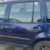 VW Golf 4 IV 1J Tür Autotür Rohbautür hinten links Variant LB5N Indigoblau Delle