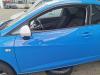 Seat Ibiza 6J Fahrertür Tür Autotür Rohbautür vorn links blau 3-Türig Text Bilder