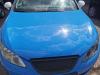 Seat Ibiza 6J Motorhaube Haube Klappe Deckel Bonnet vorn blau Hagelschaden