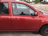 Nissan Micra K12 Tür vorn rechts Beifahrertür 5 türer A32 Emotion Red Rohbau Nissan Micra K12 Tür vorn rechts Beifahrertür 5 türer A32 Emotion Red Rohbau