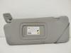 Renault Megane III 3 Sonnenblende vorn links mit Spiegel Fahrerseite grau beige