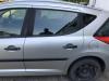 Peugeot 207 SW Typ WE Tür hinten links Fondtür Rohbau ETS Gris Cendre Metallic