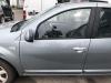 Dacia Sandero BS0 Tür vorn links Fahrertür im Rohbau Ternz blau Dellen