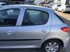Peugeot 206+ Tür hinten links Fondtür im Rohbau EZR Aluminiumgrau Metallic